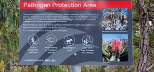 Pathogen Protection signage